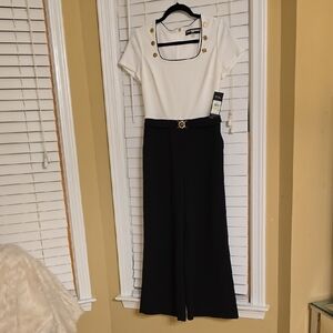 Karl Lagerfeld Black and White Jumpsuit Collection